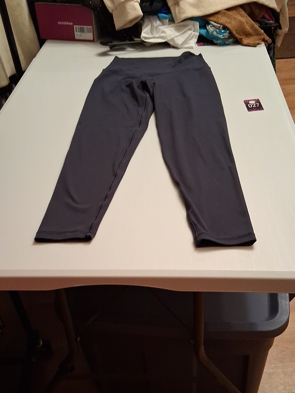 aerie Charcoal Cropped Leggings